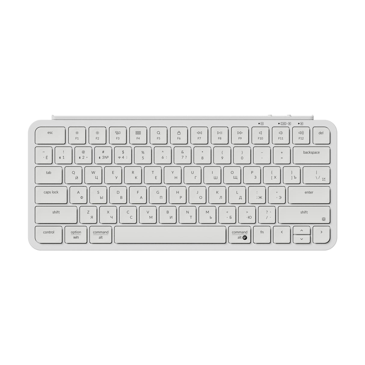 Keychron B1 Pro Ultra Slim Wireless Keyboard Ivory White Russian