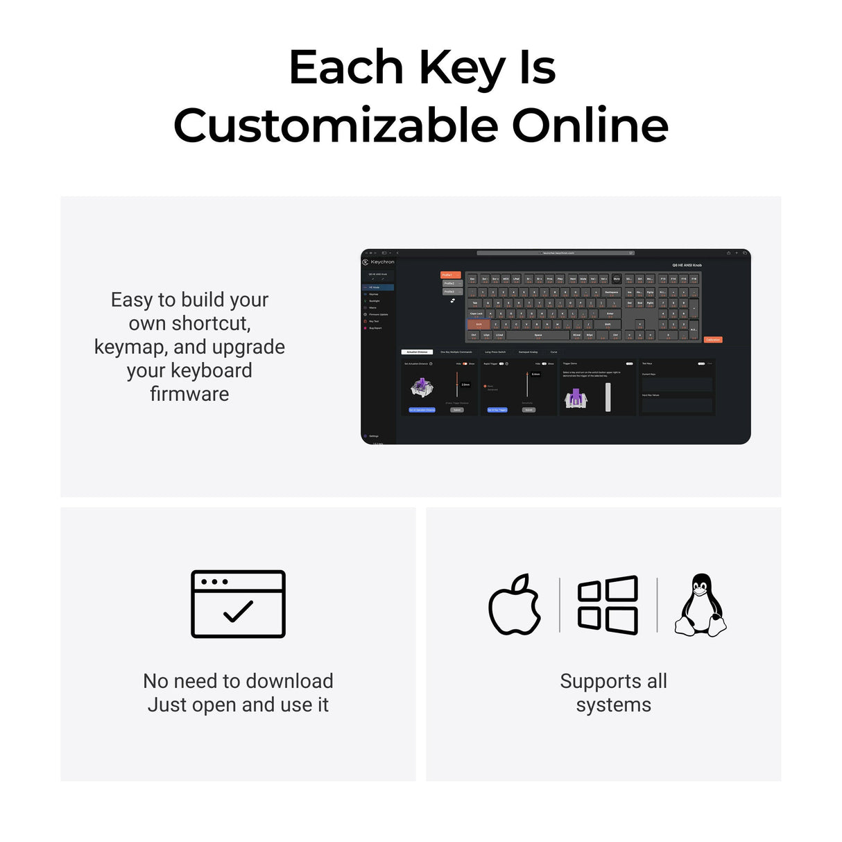 Keychron Q6 HE Launcher Customization