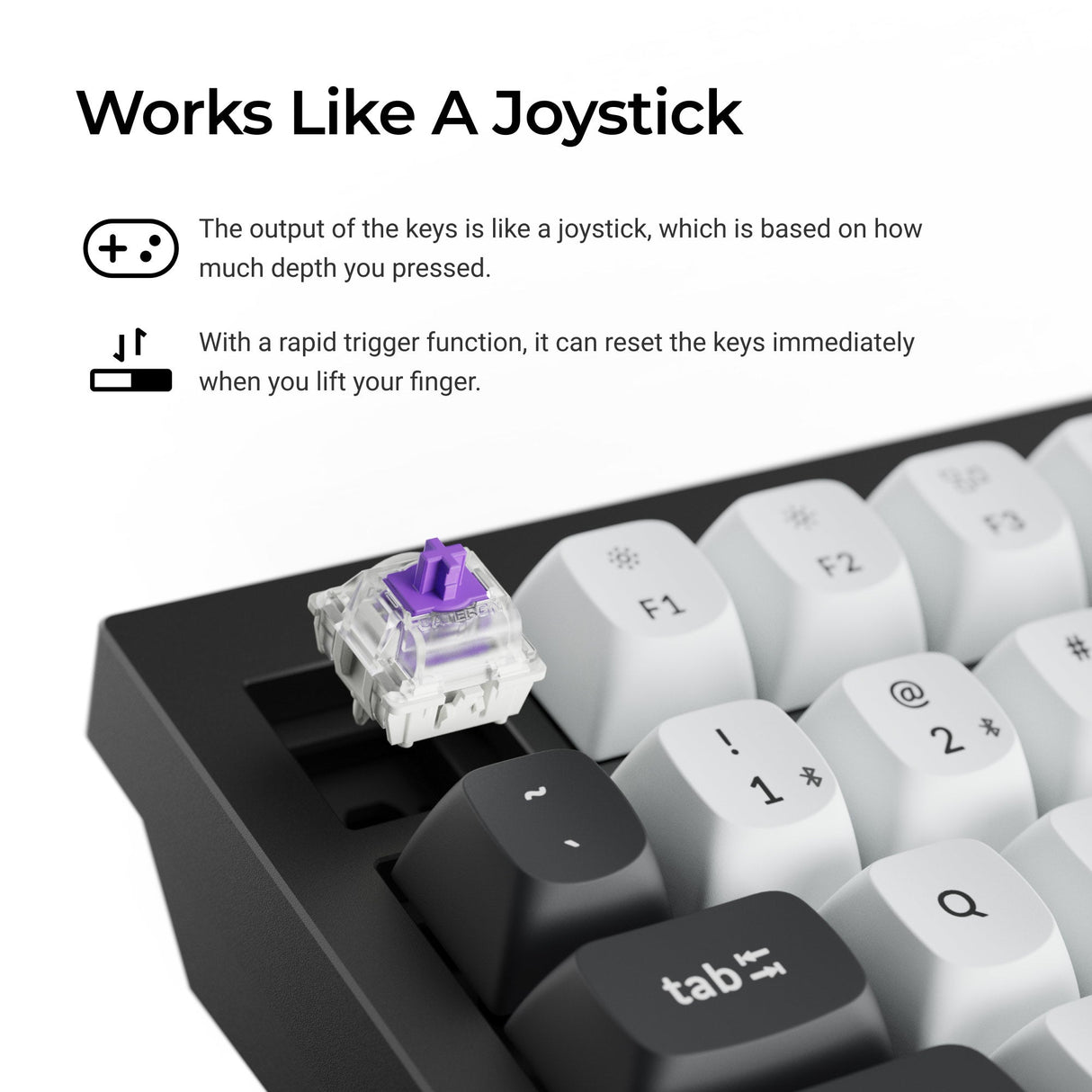 Keychron Q6 HE Magnetic Switch Features