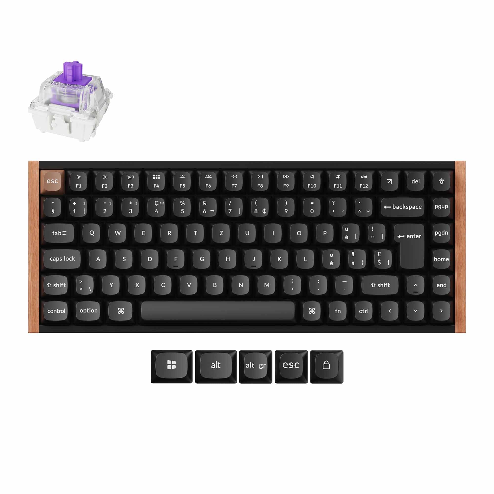 Keychron K2 HE Wireless Magnetic Switch Custom Keyboard – Keychron