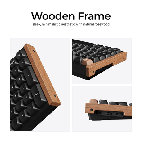 Keychron K4 HE ISO Wooden Frame