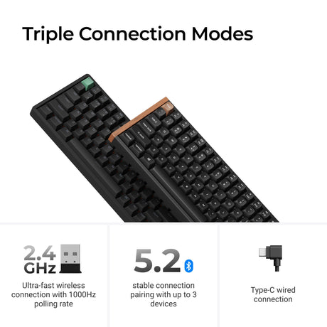 Keychron K4 HE Triple Connection Modes