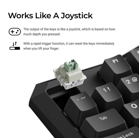 Keychron C0 HE switch features