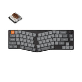 Keychron K11 Max QMK VIA Wireless Custom Mechanical Keyboard 65 Percent Alice Layout for Mac Windows Linux Gateron Low Profile Brown