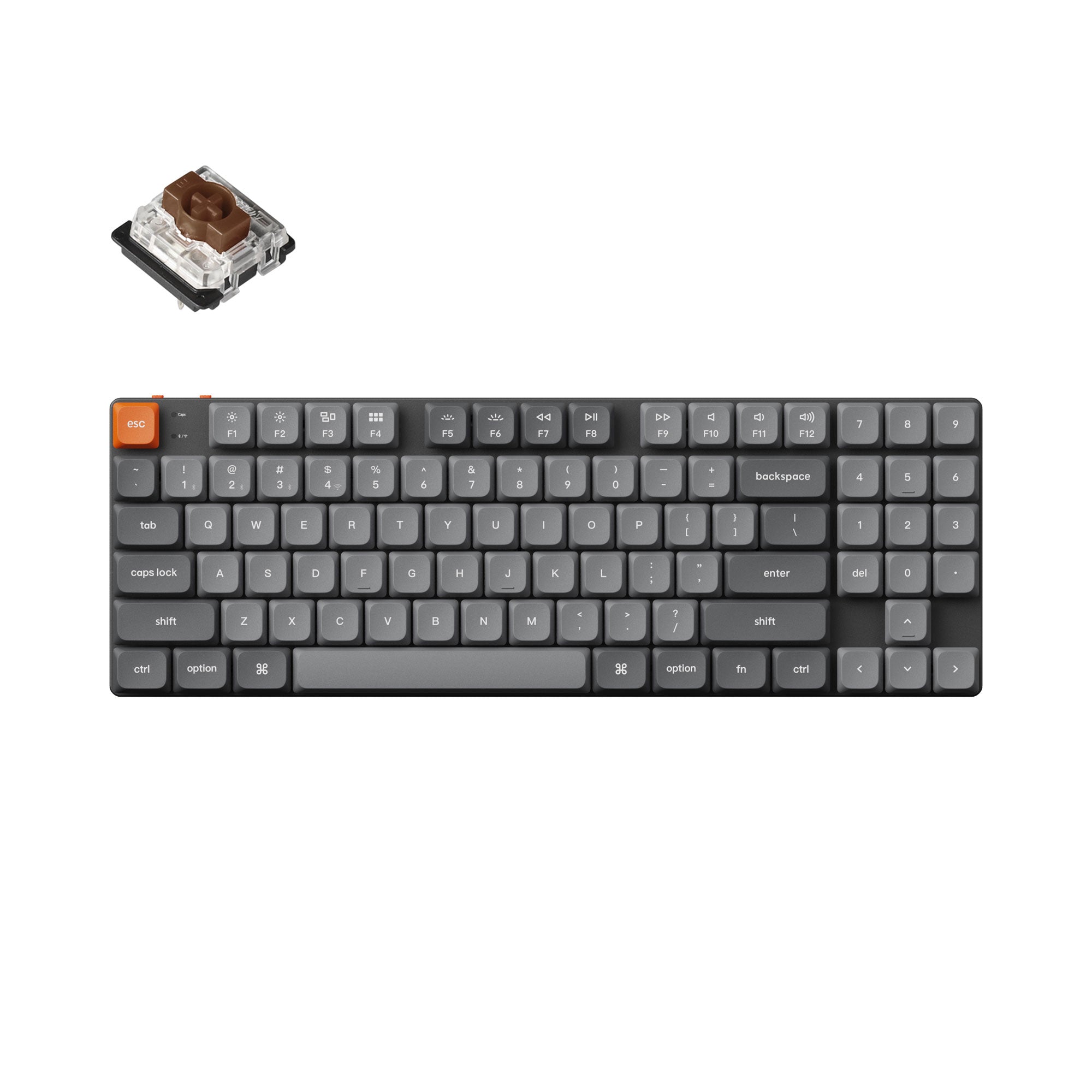 keychron k13 max とロープロsilent switch Amazon.com: Keychron K13 Max QMK/VIA Wireless Mechanical Keyboard