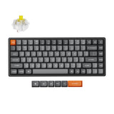 Keychron K2 Max QMK Wireless Custom Mechanical Keyboard RGB Backlight Aluminum Frame 75% Layout Fully Assembled for Mac Windows Linux Hot Swappable Keychron Super Banana