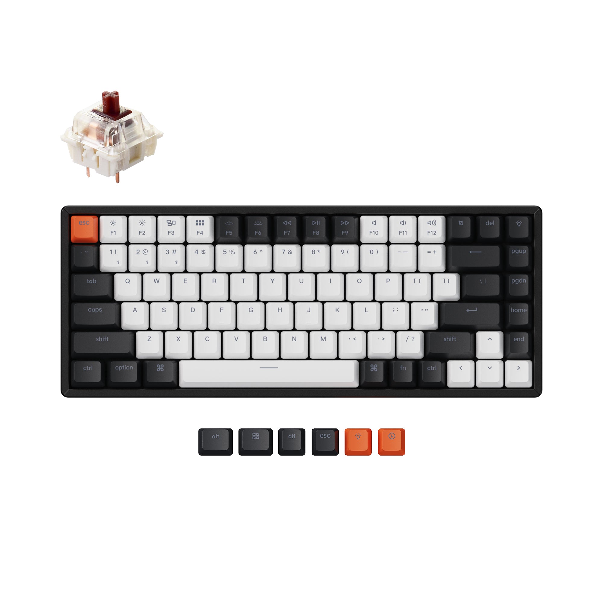 Keychron K2 (Hot-swappable) Wireless Mechanical Keyboard (Version