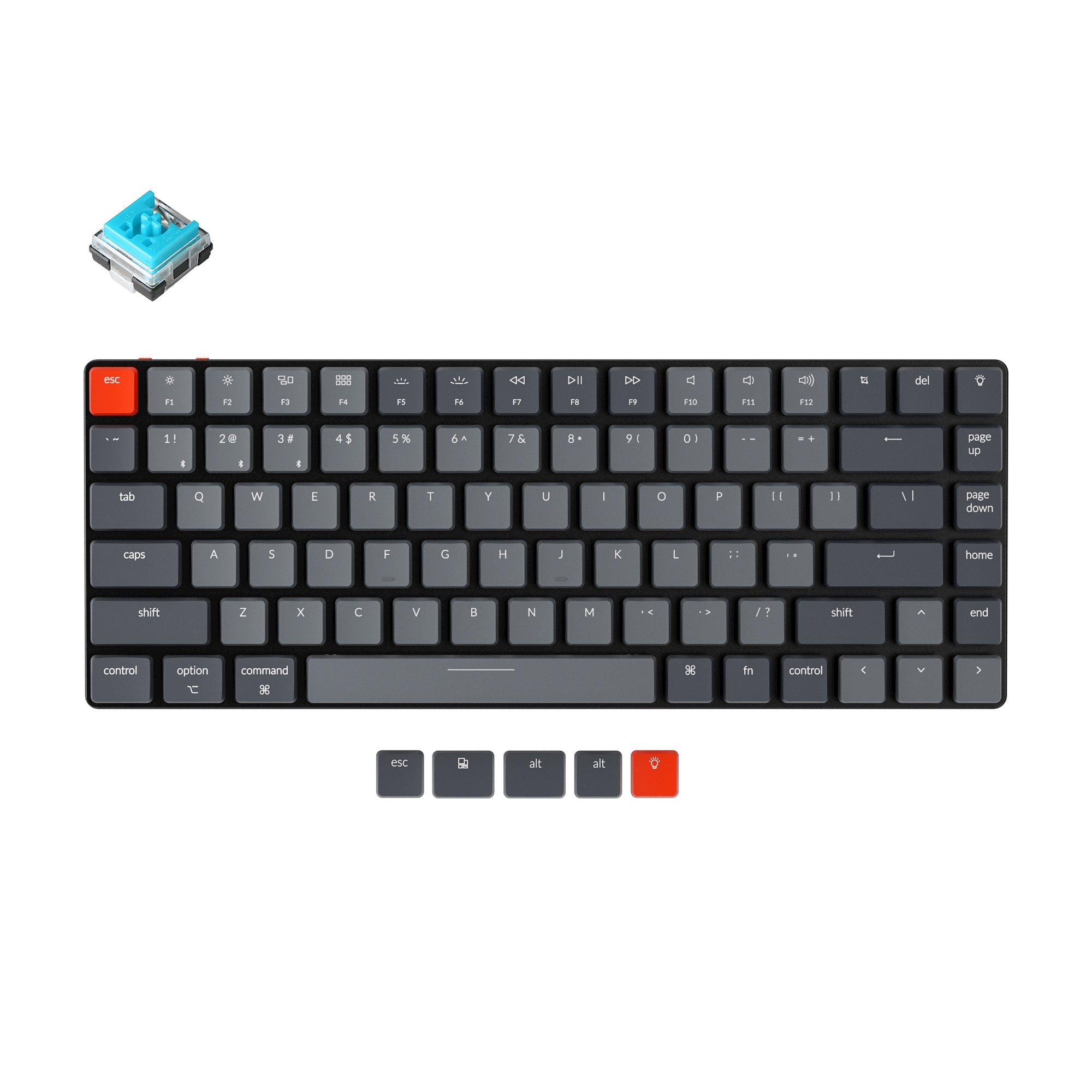 PC周辺機器 keychron k3 wireless mechanical keyboard Amazon.com: Keychron K3 75% Layout 84-Key Ultra-Slim Hot