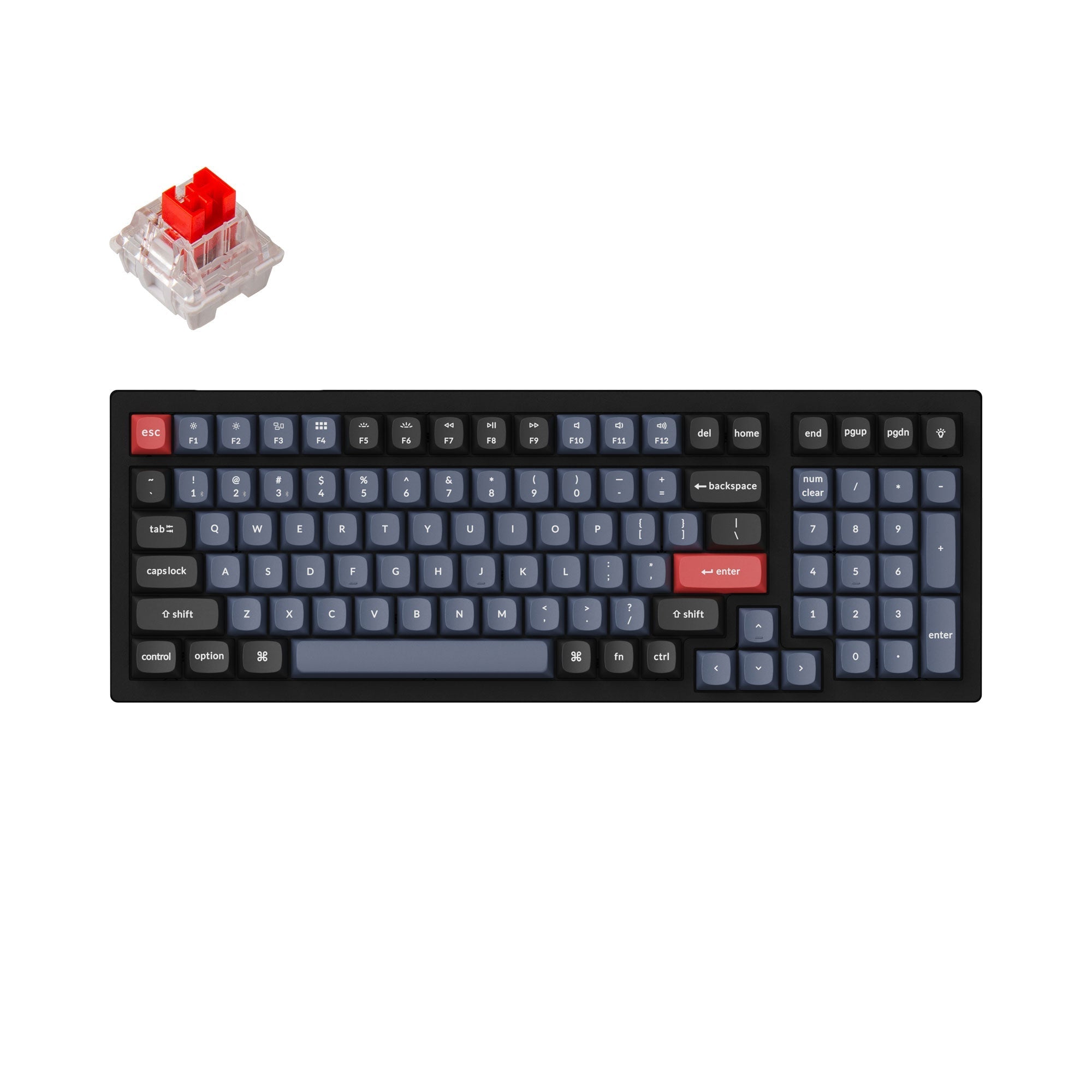 Keychron Q14 Pro ホワイト　バナナ軸 Keychron Q14 Pro (Alice Layout) QMK/VIA Wireless Custom Mechanical Key