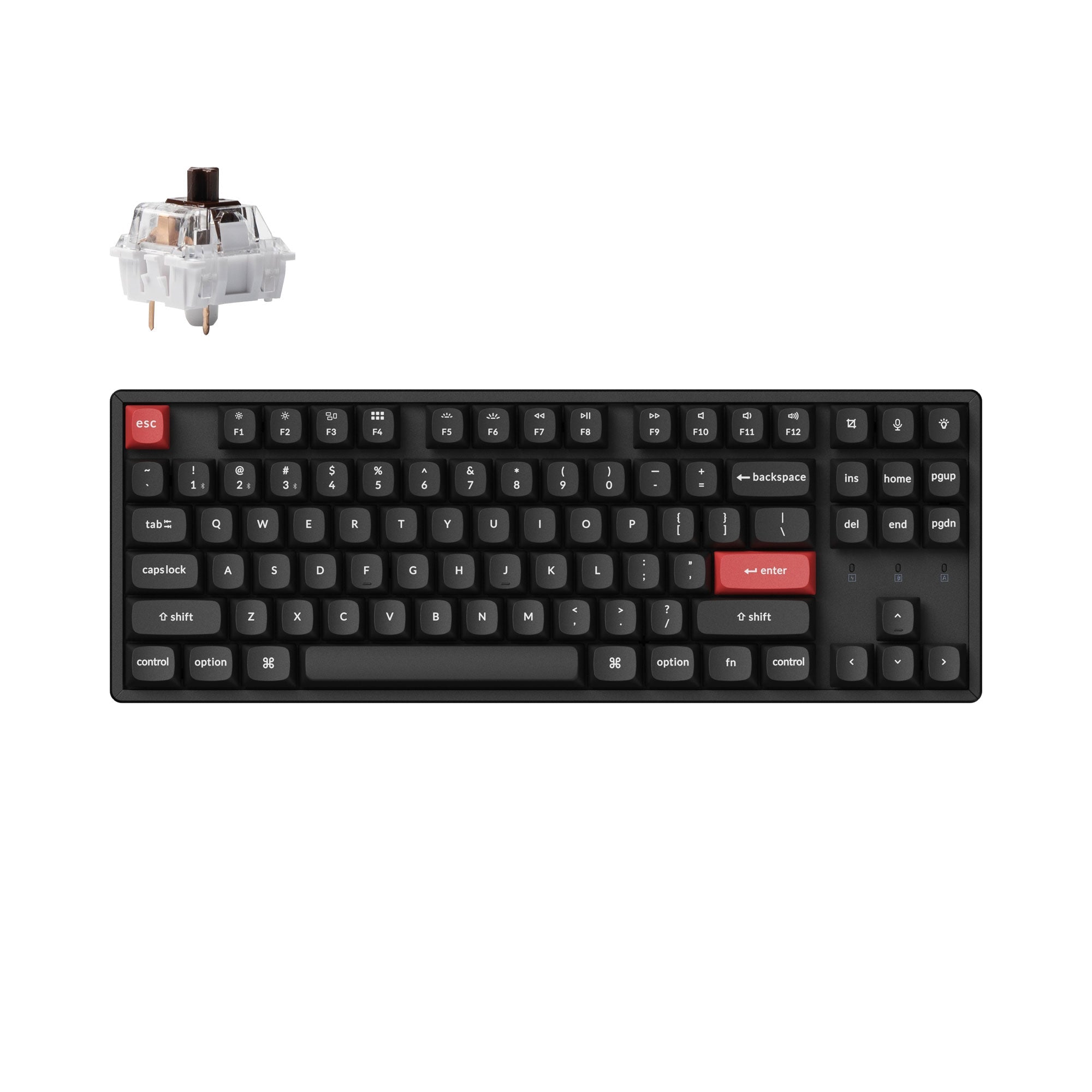Keychron K8 Pro JIS 静音赤軸 White LED Amazon | 【国内正規品】Keychron K8 Pro ワイヤレス・カスタム
