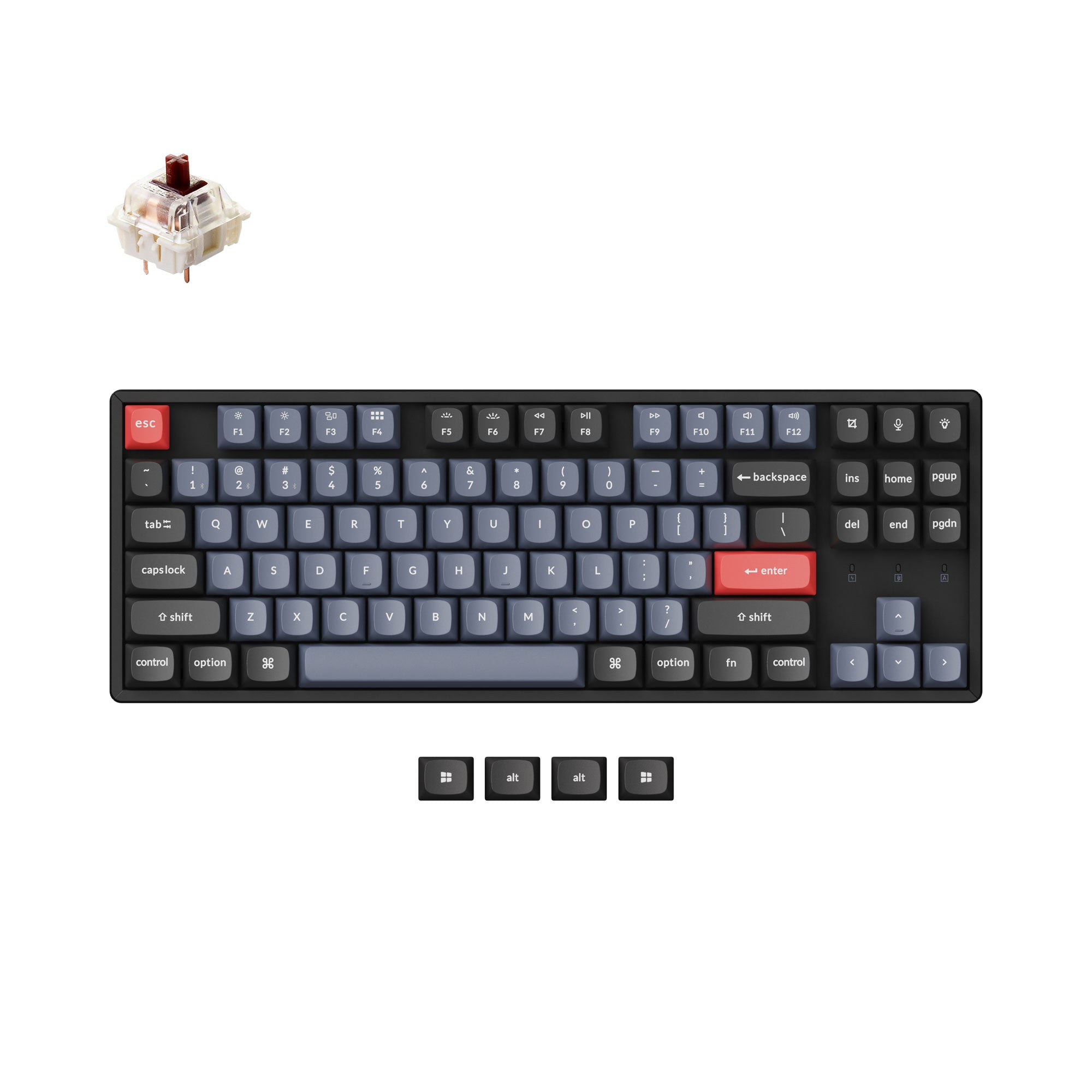 Keychron K8 Pro QMK/VIA Wireless Mechanical Keyboard – Keychron