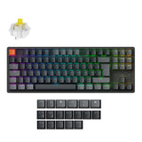 Keychron K8 QMK Wireless Mechanical Keyboard Version 2 Keychron Super Banana Switch German Layout