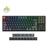 Keychron K8 QMK Wireless Mechanical Keyboard Version 2 Keychron Super Banana Switch Nordic Layout