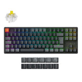 Keychron K8 QMK Wireless Mechanical Keyboard Version 2 Keychron Super Banana Switch UK Layout