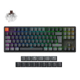 Keychron K8 QMK Wireless Mechanical Keyboard Version 2 Keychron Super Brown Switch Nordic Layout