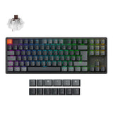 Keychron K8 QMK Wireless Mechanical Keyboard Version 2 Keychron Super Brown Switch FR Layout