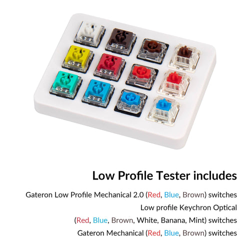 Keychron Low Profile Tester