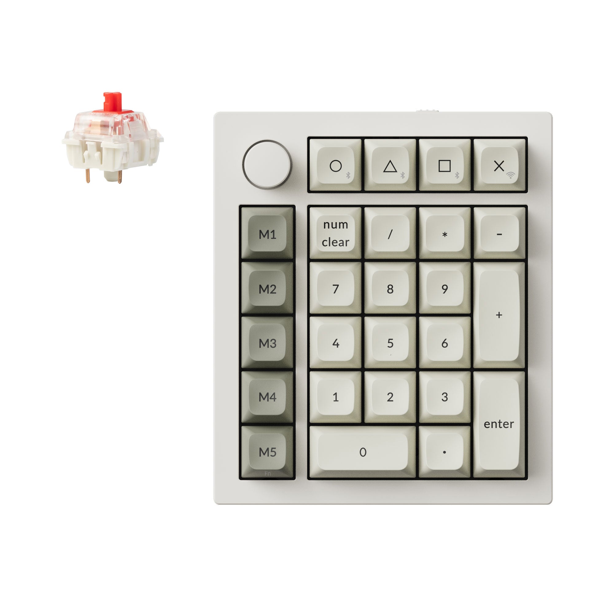 Keychron Q0 Max QMK カスタム ナンバー パッド Keychron Q0 Max QMK Wireless Custom Number Pad