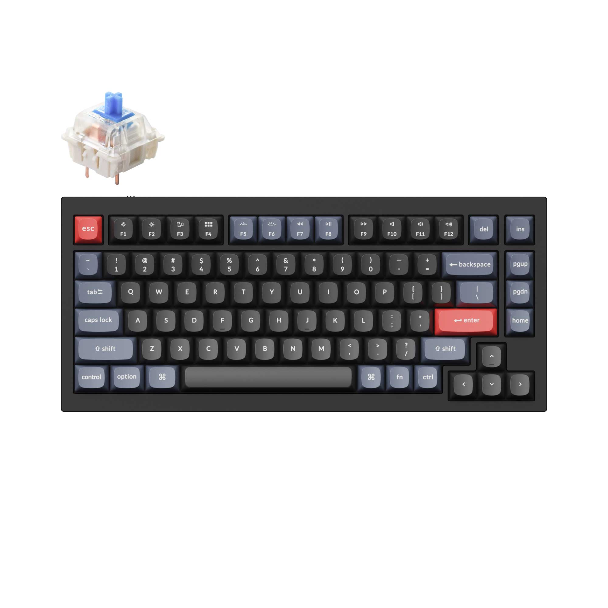 Keychron-Q1-QMK-VIA-custom-