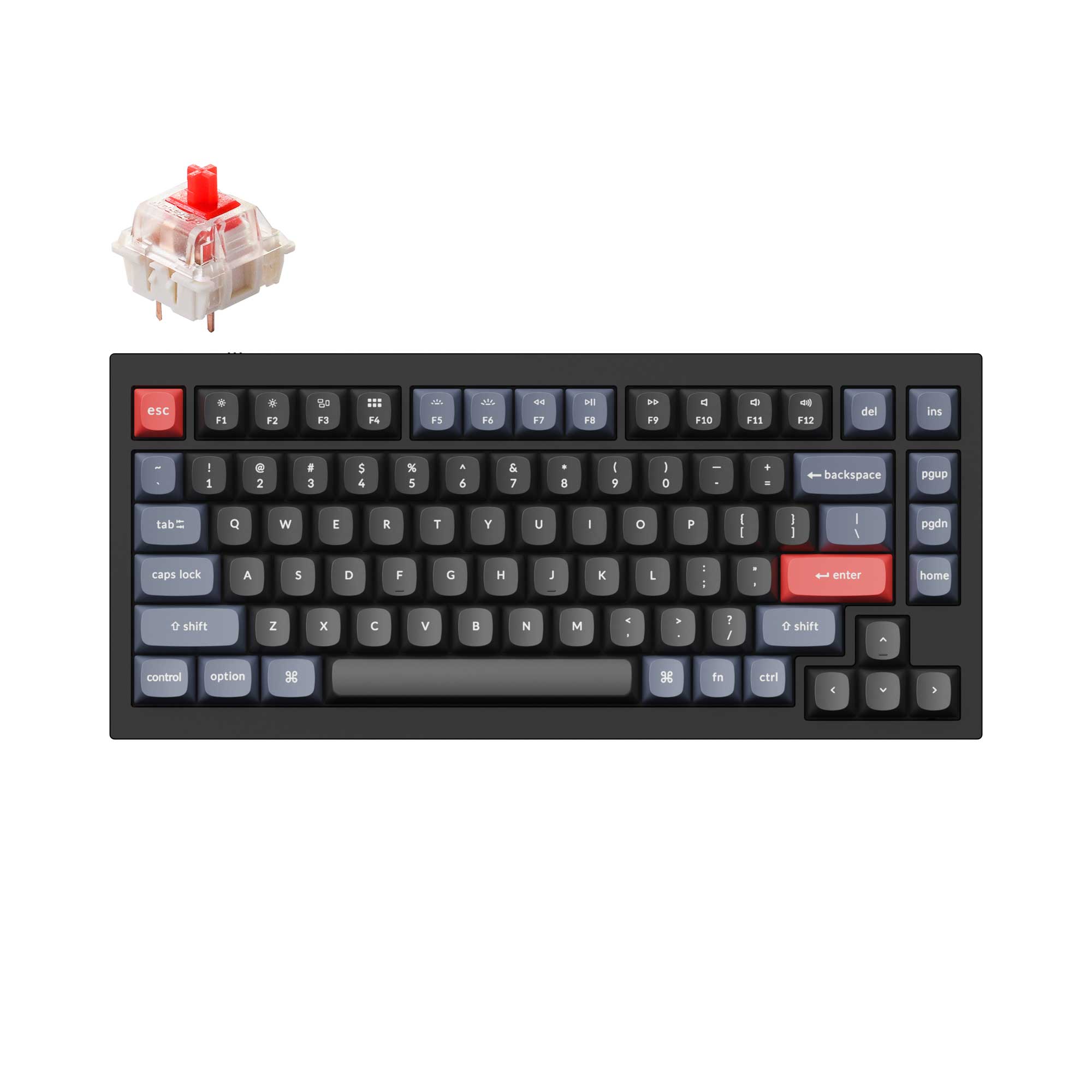 Keychron Q1 QMK Custom Mechanical Keyboard - Version 2 – Keychron