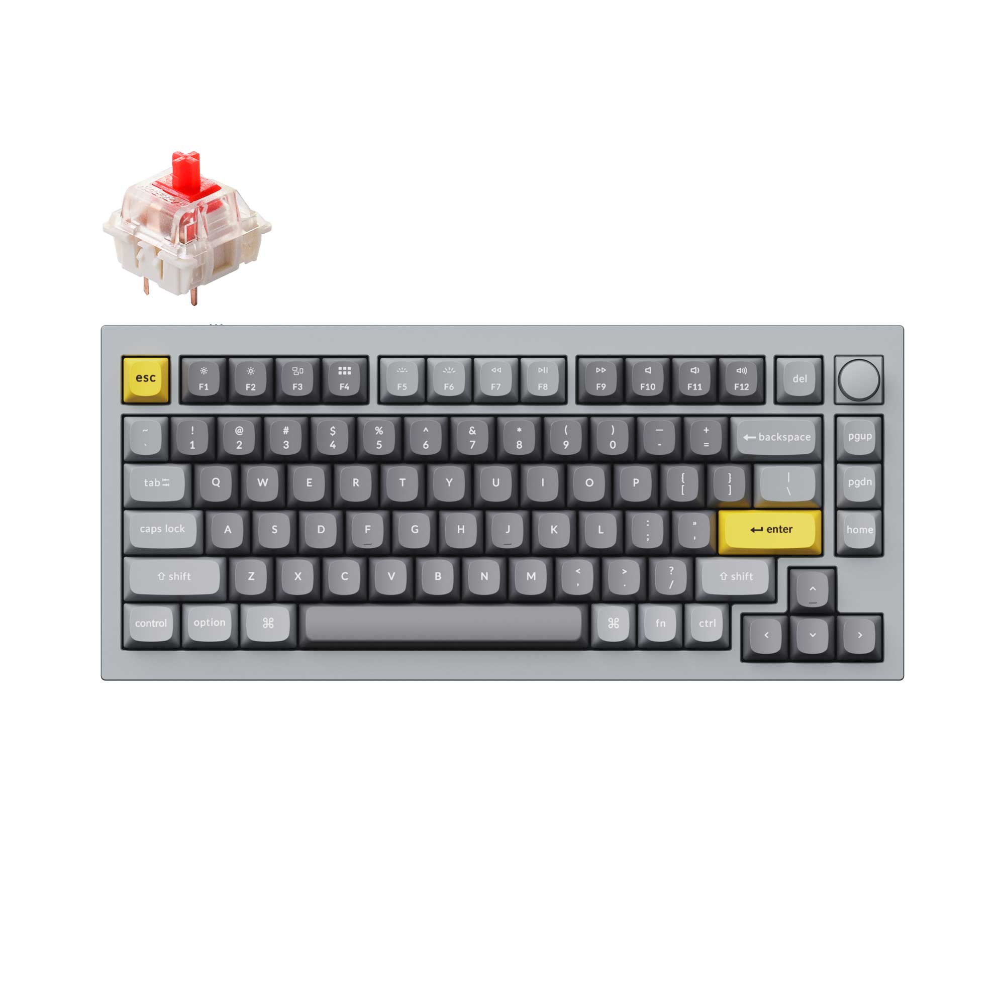 Keychron Q1 QMK V2 Knob ／ QO Number Pad Keychron Q0 Max QMK Custom Number Pad with Gateron Jupiter
