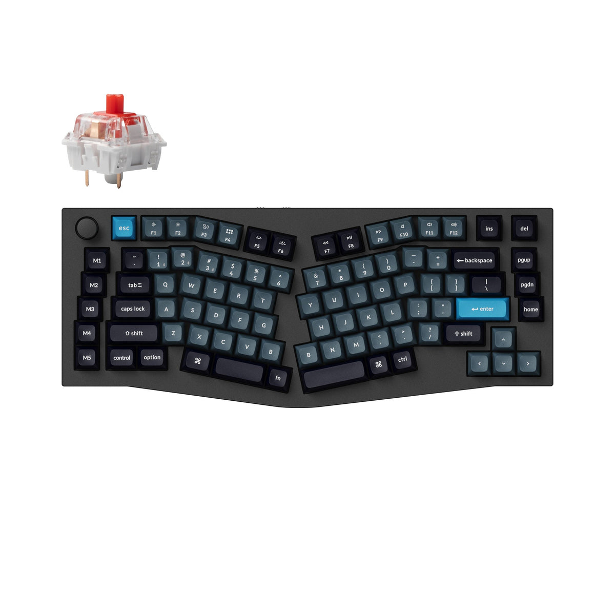 Keychron Q10 Pro (Alice Layout) QMK/VIA Wireless Custom Mechanical Key ...