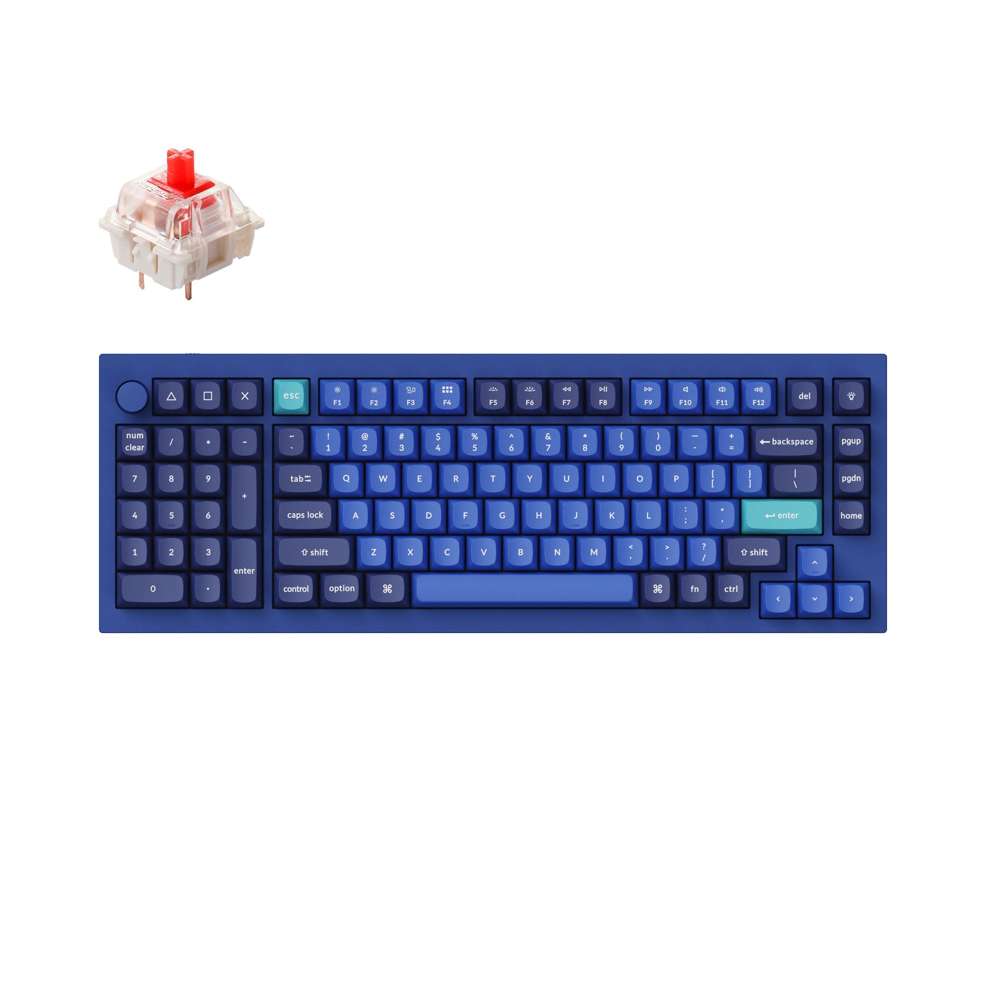 Keychron Q12 QMK Custom Mechanical Keyboard – Keychron Switzerland