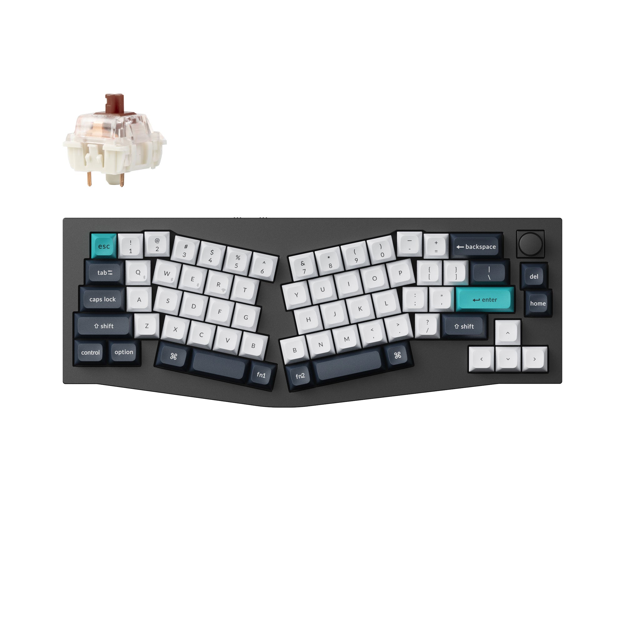 Keychron Q8 Max 茶軸 Keychron Q8 Max (Alice Layout) QMK/VIA Wireless Custom
