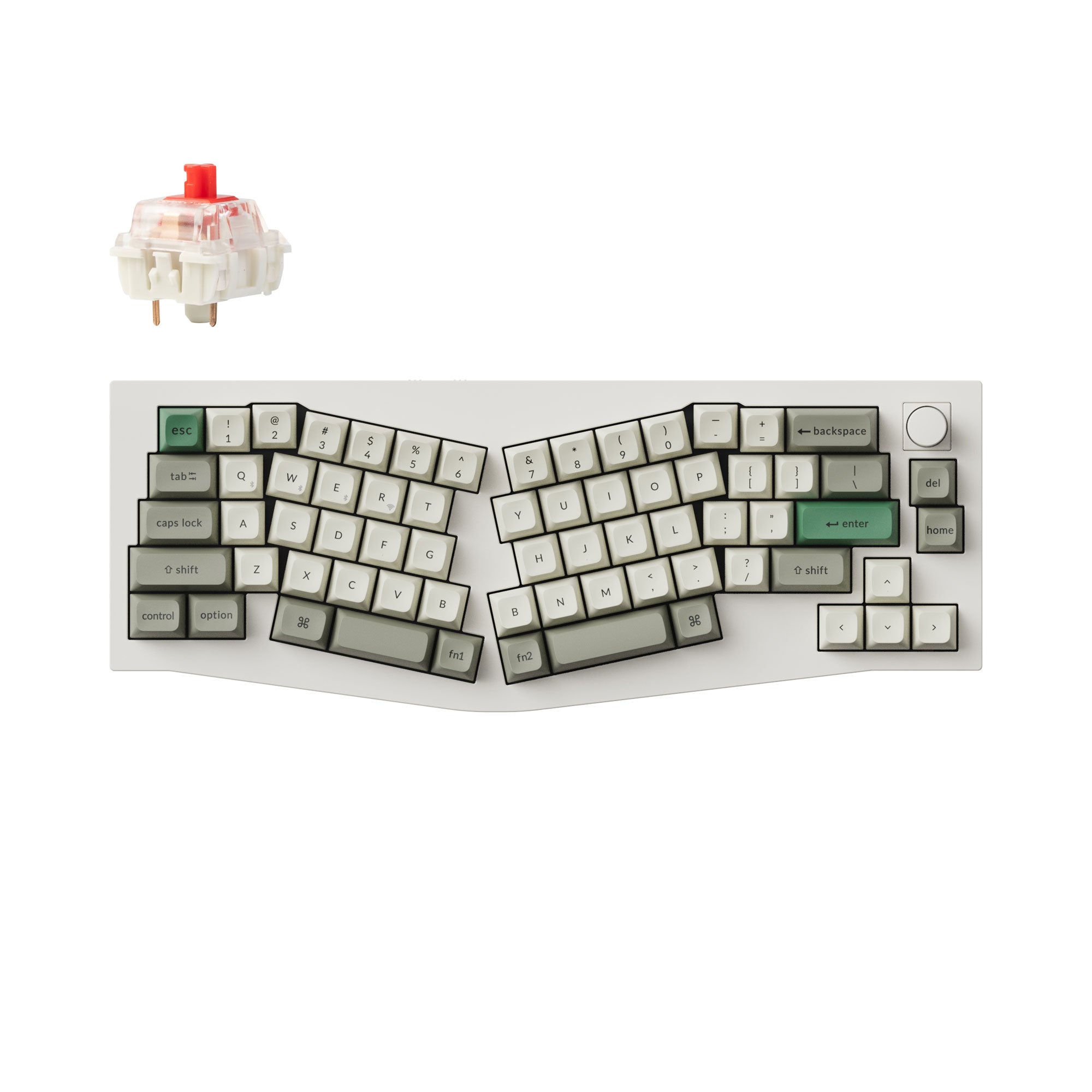 Keychron Q8 Max (Alice Layout) QMK/VIA Wireless Custom