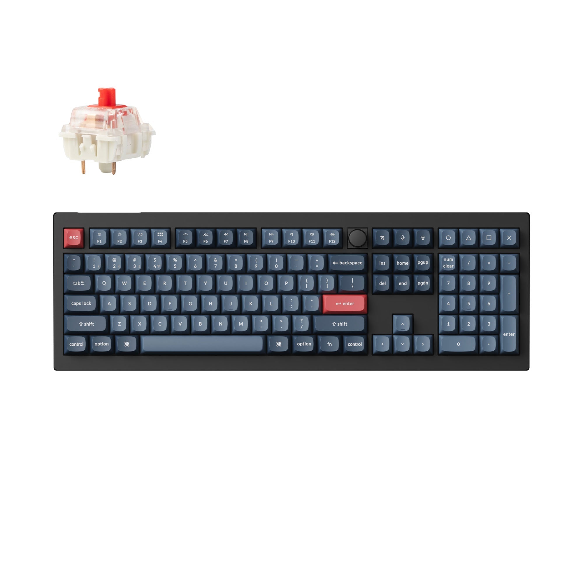 キーボード Keychron Jupiter red Gateron Jupiter Red Switch Keyboards