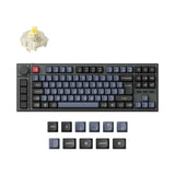 Lemokey L3 QMK Wireless Custom Mechanical Keyboard Gateron Jupiter Banana Version UK ISO Layout Keyboard