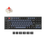 Lemokey L3 QMK Wireless Custom Mechanical Keyboard Gateron Jupiter Red Version Swiss ISO Layout Keyboard