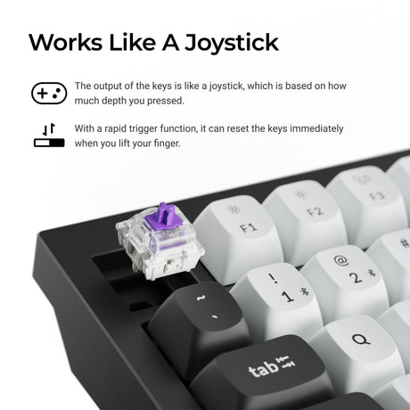 Keychron Q6 HE Magnetic Switch Features