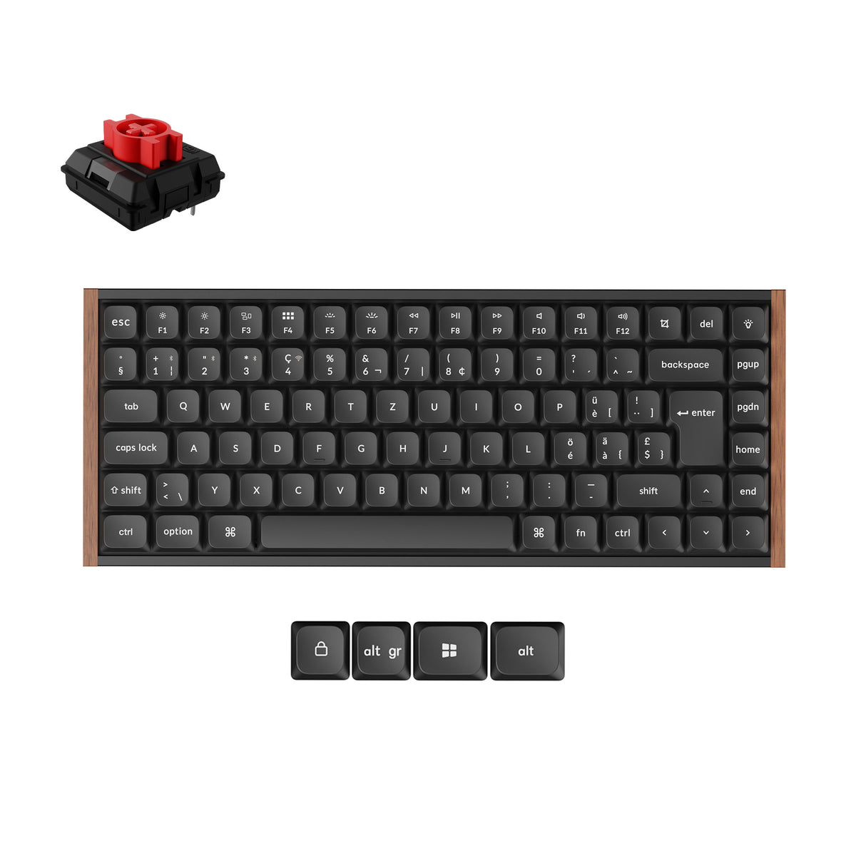 Keychron K3 Ultra 8K Wireless Custom Mechanical Keyboard ISO Layout Collection